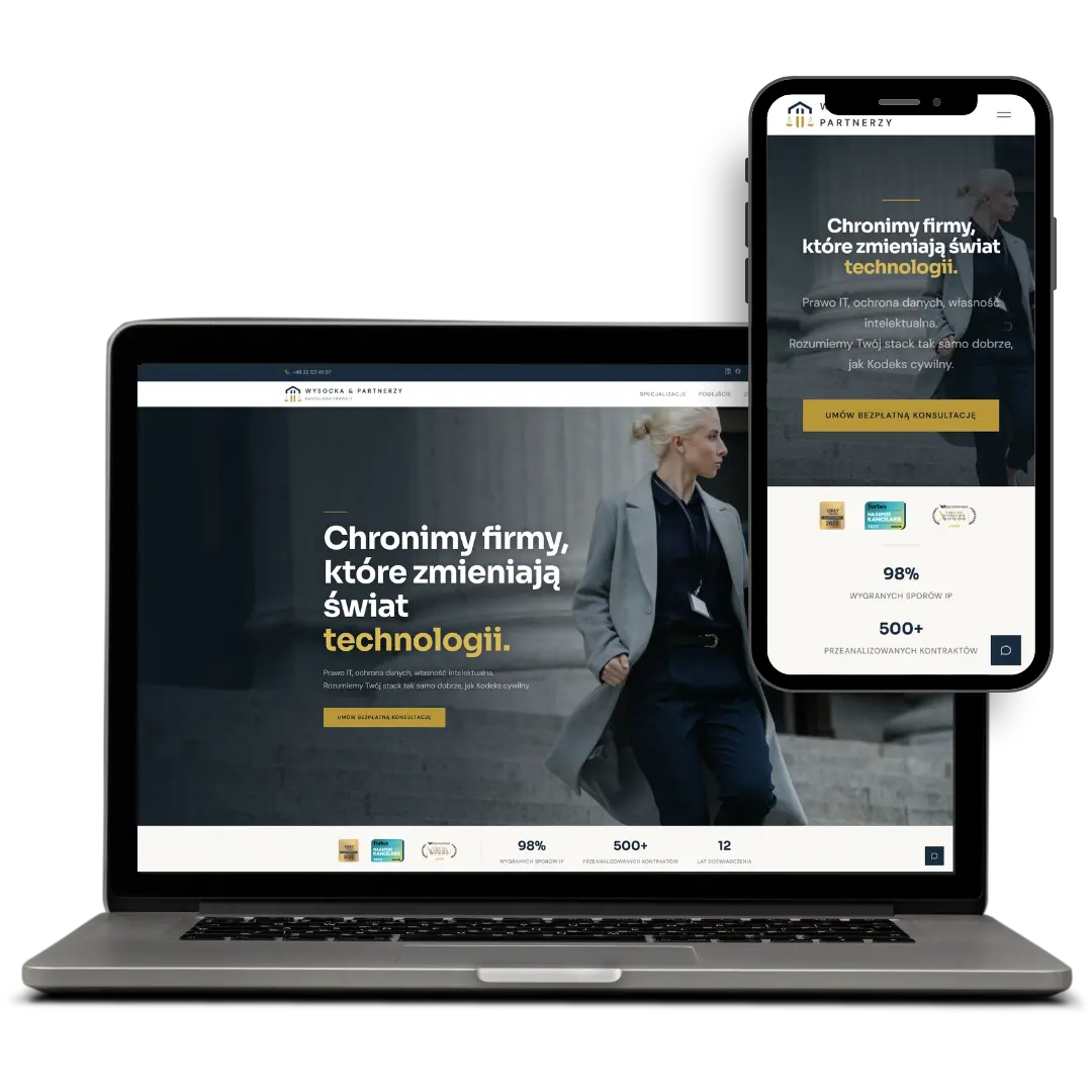 Kancelaria Prawna - mockup